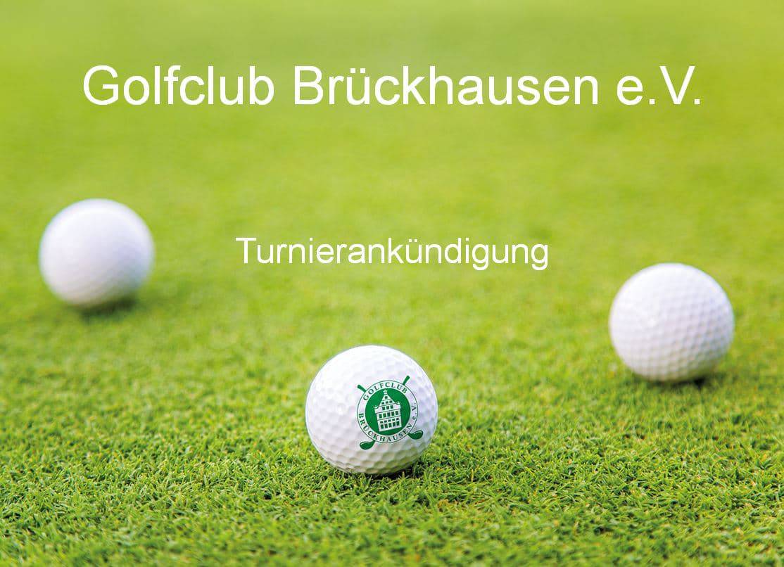 Turnierankündigung