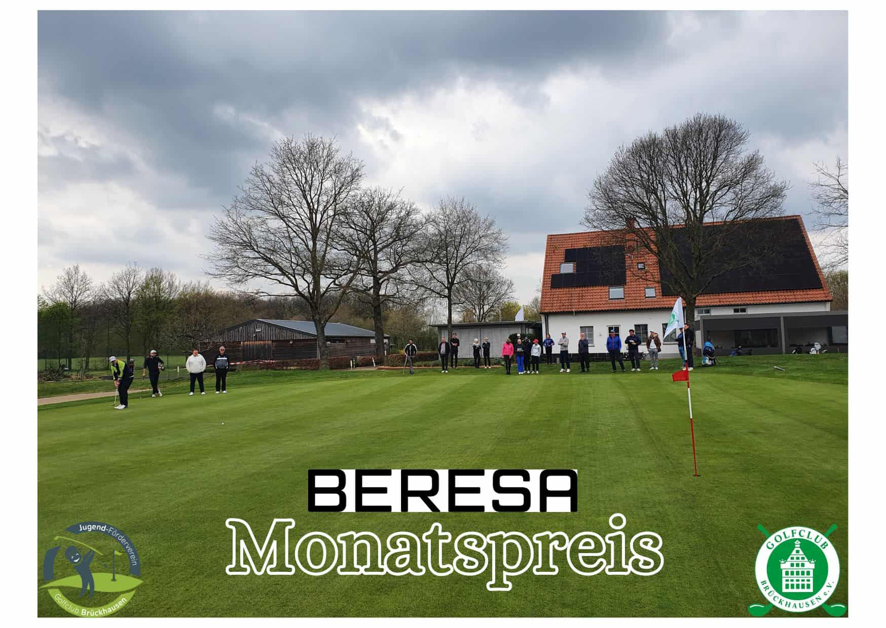 April-Beresa-Monatspreis im GC Brückhausen