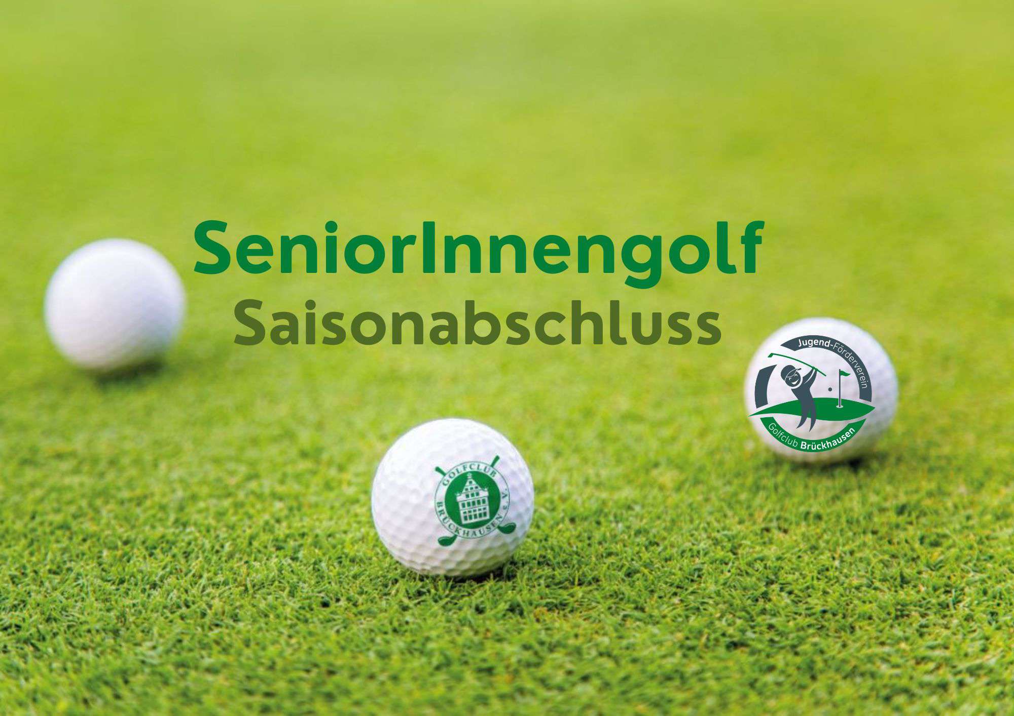 Saisonabschluss beim SeniorInnengolf des GCB