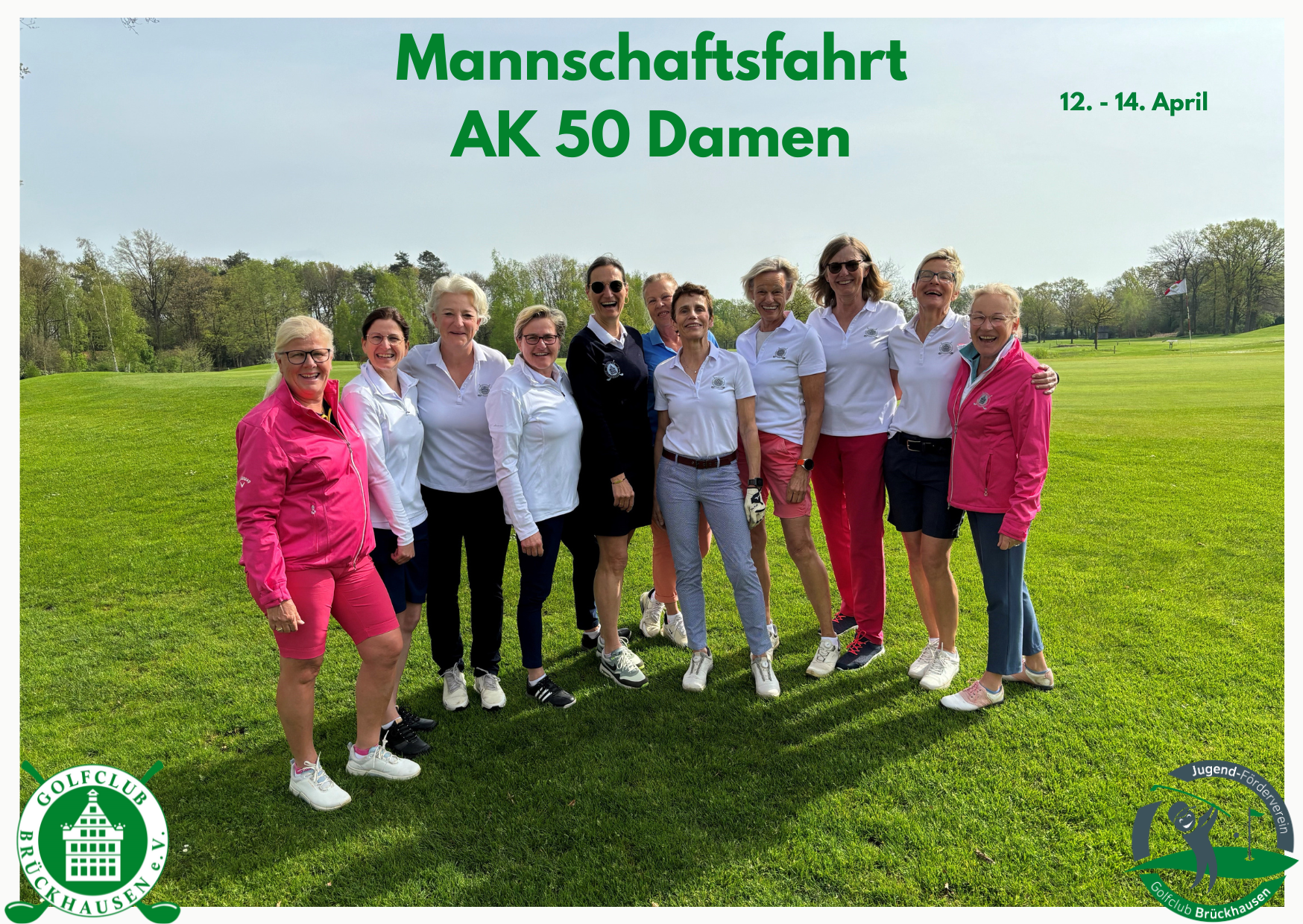 Mannschaftsfahrt 2024 AK 50 Damen des GC Brückhausen