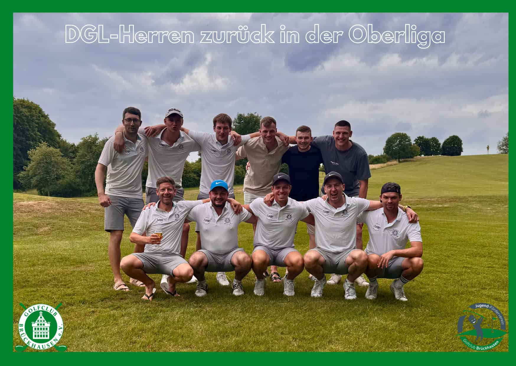 GC Brückhausen DGL-Herren zurück in der Oberliga