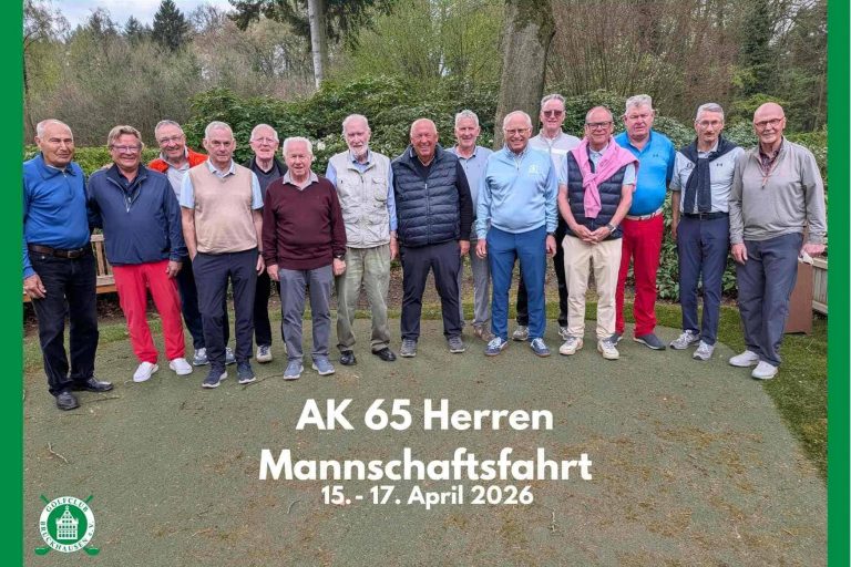 GCB – AK 65 Herren Mannschaftsfahrt