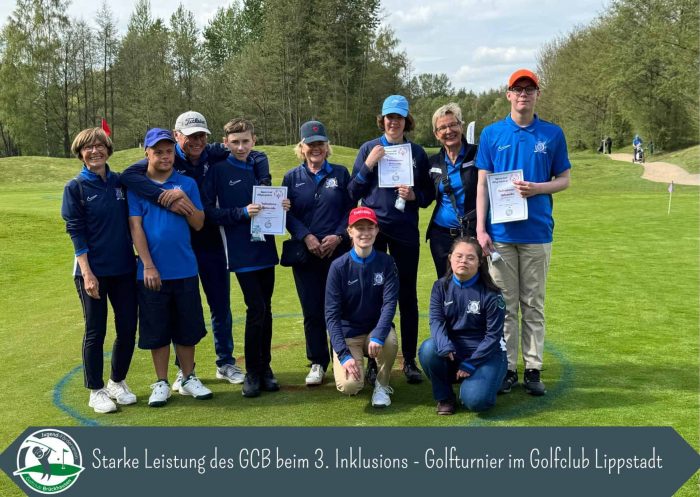 Starke Leistung des GCB beim 3. Inklusions – Golfturnier im Golfclub Lippstadt