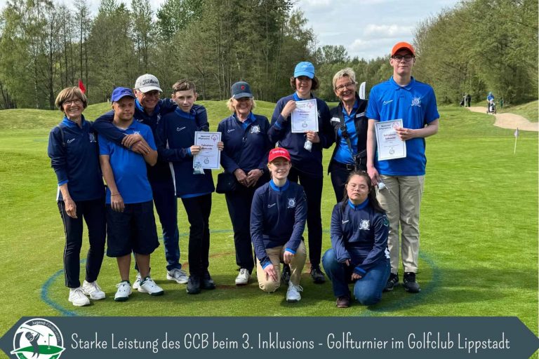 Starke Leistung des GCB beim 3. Inklusions – Golfturnier im Golfclub Lippstadt