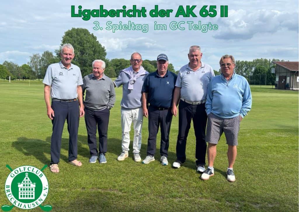 3. Spieltag AK65.2 Herren des GCB im GC Telgte