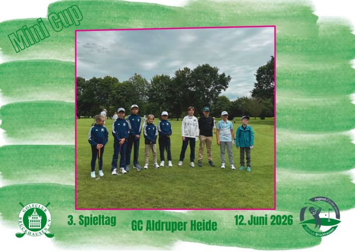 3. Spieltag MiniCup im GC Aldruper Heide Telgte GCB