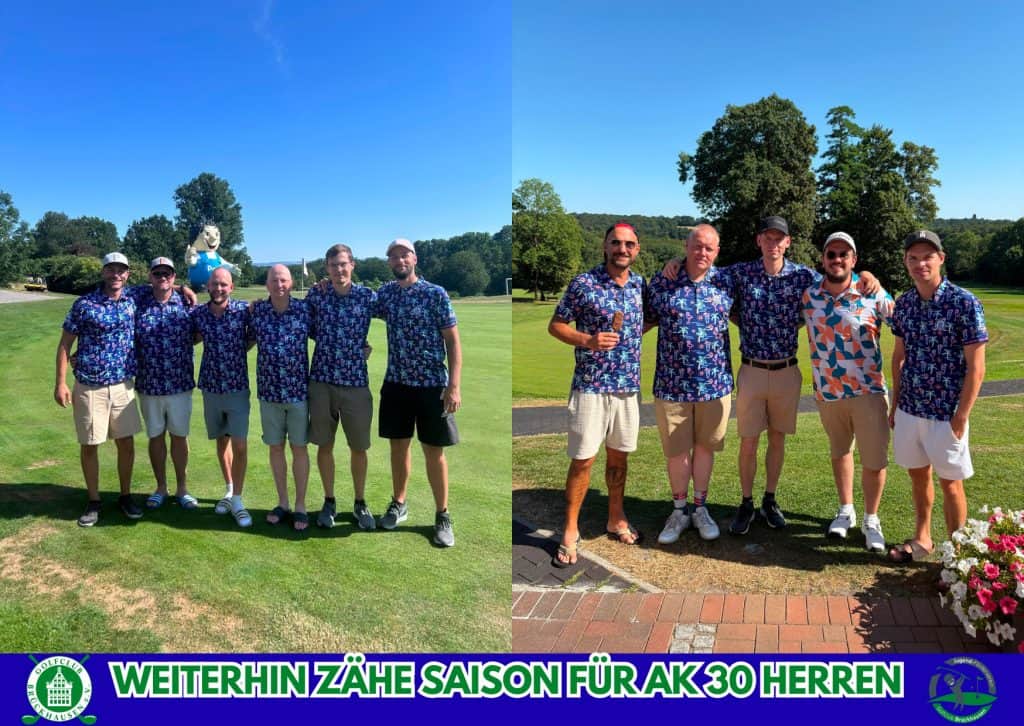 GCB- Weiterhin zähe Saison für AK 30 Herren