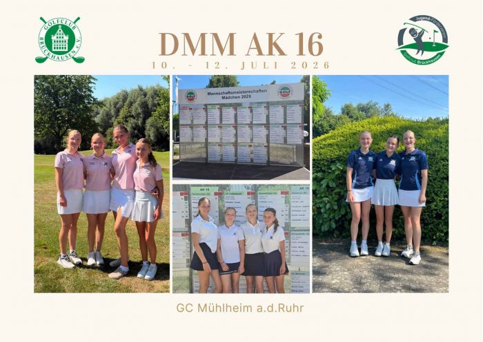 GCB bei den DMM AK 16 im GC Mühlheim