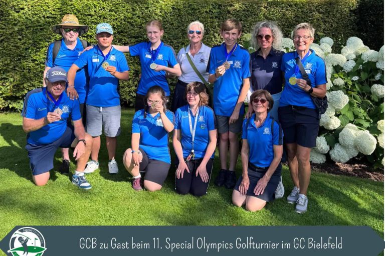 GCB zu Gast beim 11. Special Olympics Golfturnier