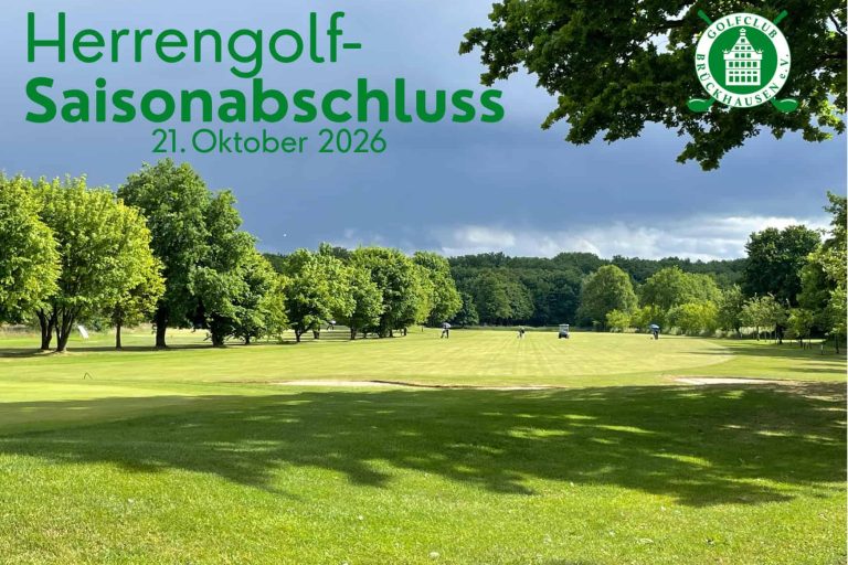 GCB Herrennachmittag – Saisonabschluss